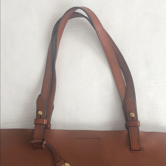 FOSSIL Brown Leather Tote and Wallet - Picture 3 of 9